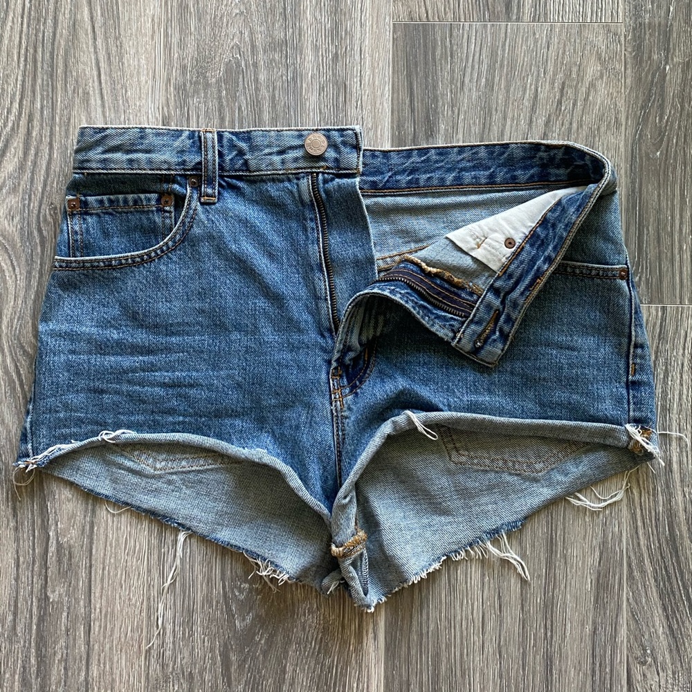 BDG High Waisted Jean Shorts